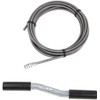 Master Plumber 10150 EF 15-ft Galvanized Steel Drain Auger, 1/4-in