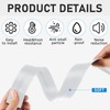 Pushglossy 28 ft Vinyl Sliding Screen Door Bug Seal Strip