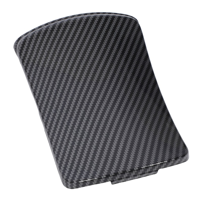 Carbon Fiber Style Fuel Tank Cap Cover Stylish Scratch Proof