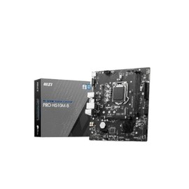 MSI Pro H510M-B LGA 1200 Motherboard, 2 DDR4-SDRAM, Dual Channel, M.2, SATA III, 4 x USB 2.0, 1x HDMI Micro ATX