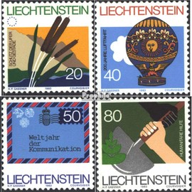 Liechtenstein 824-827 (complete.issue.) fine used/cancelled 1983 International Actions (Stamps for collectors)