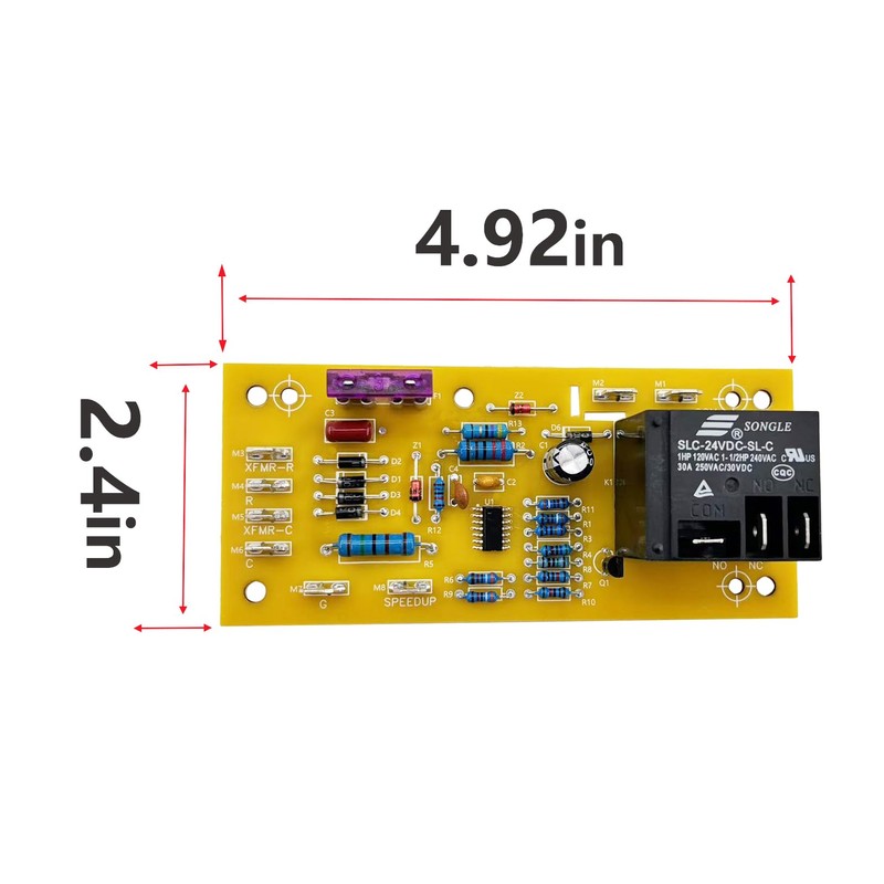 HJSIUTV PCBFM103S Furnace Control Board Replacement Upgraded Heat Sink Design