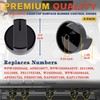 4 Pack W10339442 Whirl-Pool Stove Knobs Replacements, PS11753188 Whirlpool Stove/Gas/Oven