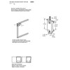Prime-Line N 6630 Stamped Steel, Adjustable Mirror Door Roller Assembly,