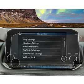 2025 Pathfinder Screen Protector Anti Glare 8'' for 2022 2023 2024 2025 Nissan Pathfinder (S, SV, Rock Creek) Infotainment Touchscreen Cover Screen Saver for 2025 Pathfinder Accessory Nano Film 2Pack