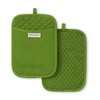 KitchenAid Asteroid Pot Holder 2-Pack Set, Matcha, 7"x10"