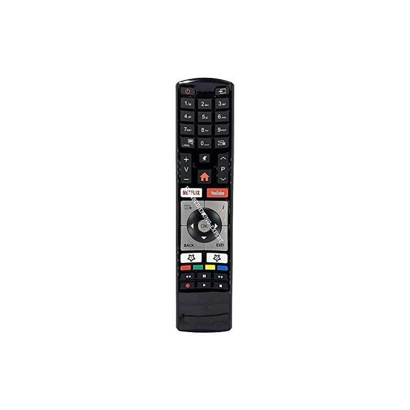 Replacement Remote Control for Telefunken XF42K550 | XH32AJ600 | XH32J511V