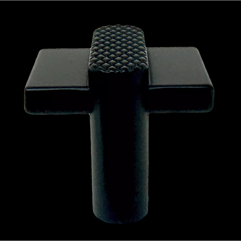 Brainerd P43222C-FB 1 1/4" Modern Knurled Cabinet & Drawer Knob