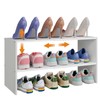 X-cosrack 2-Tier Shoe Rack Organizer for Closet, Expandable and Adjustable