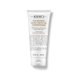 Kiehl's Olive Fruit Oil Conditioner, Acondicionador Nutritivo de Fruta de Olivo, Para Cabello Seco y Dañado, Promueve el Brillo y Desenreda, con Aceite de Aguacate y Olivo, 200 ml