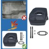 AUMEL Muffler Exhaust Stud Gasket Kit Fit 266 61 Husqvarna