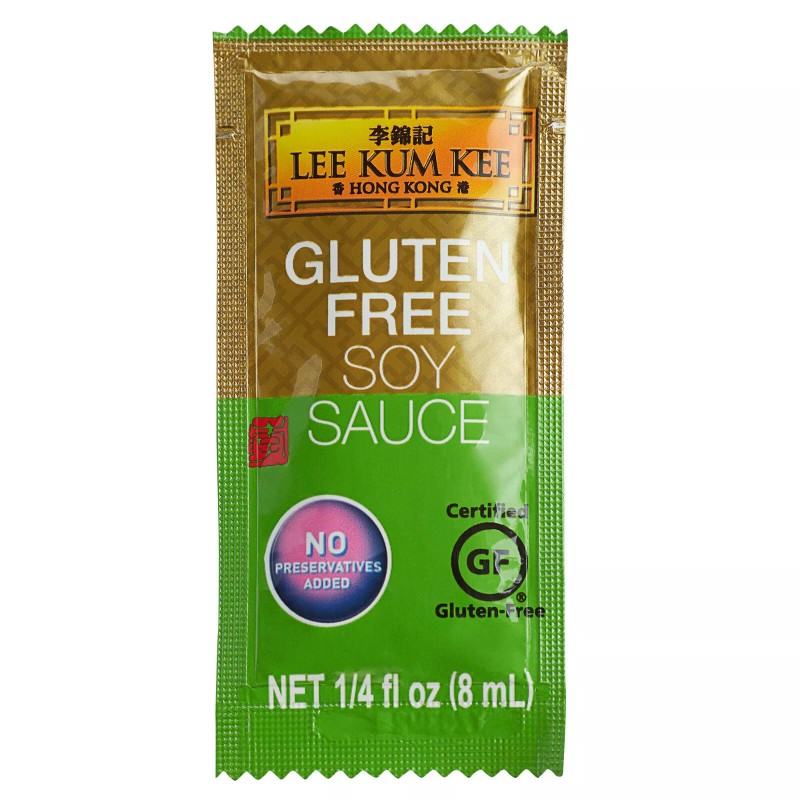 Lee Kum Kee 8 mL Gluten-Free Soy Sauce Packet (select