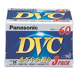 PANASONIC AY-DVM60V3 Mini DV Cassette Pack