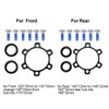 Vbestlife Front Rear Boost Hub Adapter, Alloy Bike Cycling Boost
