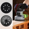 WORKPRO Rubber Pad for Random Sanders Replacement 8 Holes 4.9