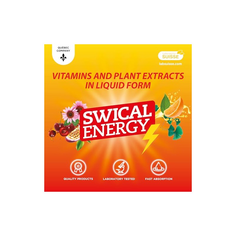 SWICAL Swical Energy Daily C 6 B vitamins, iron and