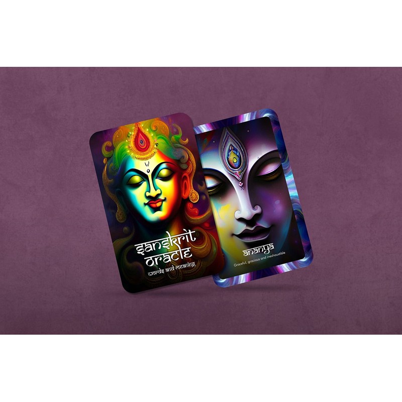 IBIZA TAROT Sanskrit Oracle - Words and Meaning