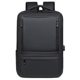 2026Dual-shoulder Bag Expandable Large Capacity Business Travel Luggage Bag Student Backpack, Computer Bagcolor: Black, size: 15 inches