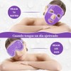Mscaras de Hielo para Ojos y Cara 2PCS, Mascarilla de
