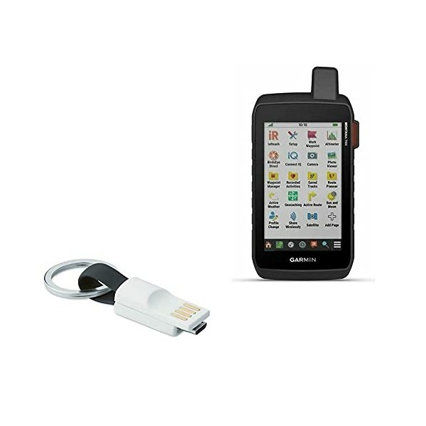 BoxWave Cable Compatible with Garmin Montana 750i - Micro USB
