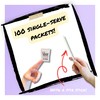 Sugar Packets – 100 Count (2.6g Each) with Stir Stick