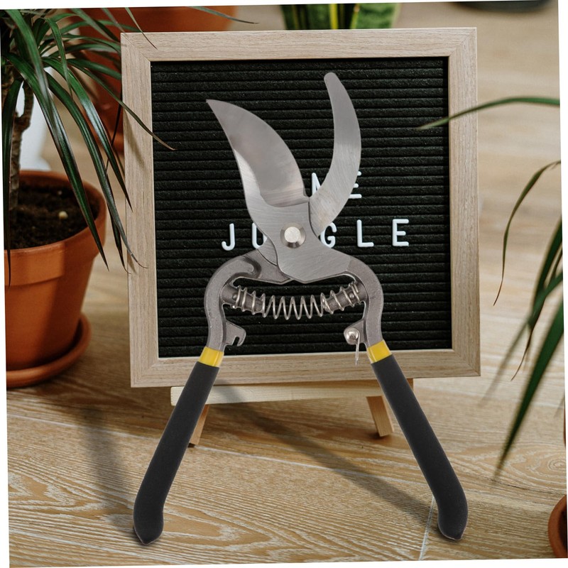 Mipcase Durable Pruning Scissors for Gardening Compact Twigs Shears with