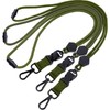 3 Packs Green Quick Release Neck Lanyard for ID Holder,
