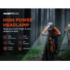 Nighteye Rechargeable Camping Headlights Waterproof LED Head Lamp 2000Lm 6000K