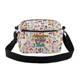 CMNIM UP Merch Adventure Is Out There Crossbody Bag UP Inspired Movie Gift for Fan Carl and Ellie Travel Shoulder Bag, 25423 Out There Hc