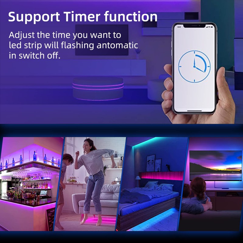 Ruirui SP608E Bluetooth Controller with 8 Signal Outputs for LED