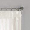 Curtainworks Soho Voile Sheer Pinch Pleat Curtain Panel, 29 by