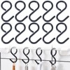 S Shaped Hooks, No Rust, No Noise, Set of 10,