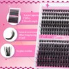 FADLASH Lash Clusters Kit 80D+100D Lash Extensions 8-16mm Eyelash Clusters