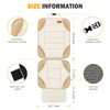 Siivton Car Seat Protector for Child, Cushion for Leather &