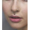 MODRSA Fake Piercings Fake Nose Ring Fake Nose Piercing Fake