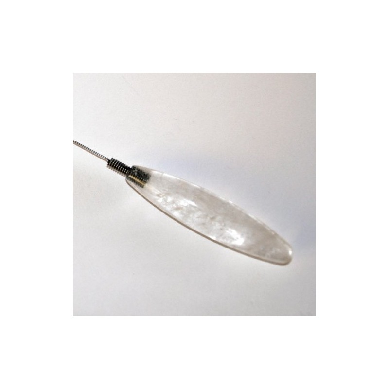 Crystal Single-Handed Rod - 10.63" - Dowsing Rod