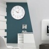 Simple Mute Quartz Wall Big Watch Hanging Clock Home Office