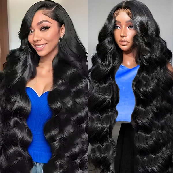 Gurdan Body Wave Lace Front Wigs Human Hair Pre Plucked
