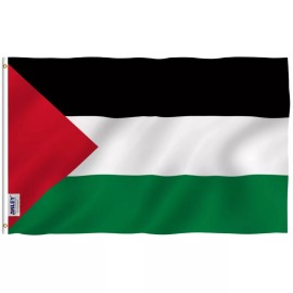 Anley Fly Breeze 3x5 Foot Palestine Flag - Palestinian Flags Polyester