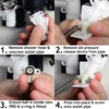 SPARES2GO Pressure Relief Device PRD with Rubber O-Ring Ball Valve