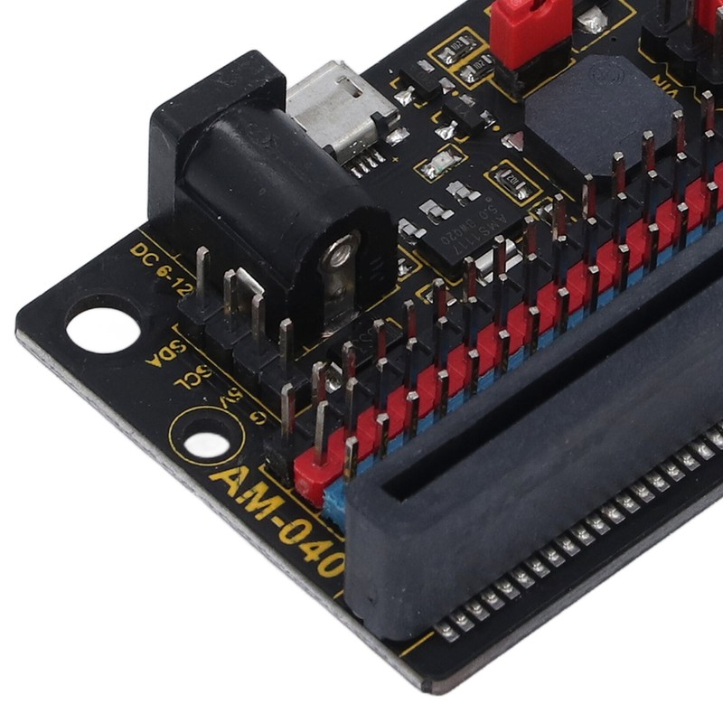 Micro Bit IO Expansion Board Onboard Passive Buzzer Supports I2C