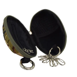 Grenade - Key and Coin Case Money Purse Hang Belt Military Camo Army Carabiner