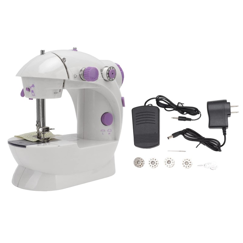 Mini Sewing Machine, Portable Electric Sewing Machine, Compact Structure (US