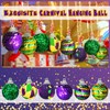 Lenwen 24 Pcs Mardi Gras Ball Ornaments for Tree Mardi