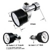 Beduan Flow Control Valve, 1/4" NPS Water Pressure Reducer Adjustable