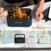 Nostalgia 32-Ounce Heated Electric Lunch Box – Travel Size 4