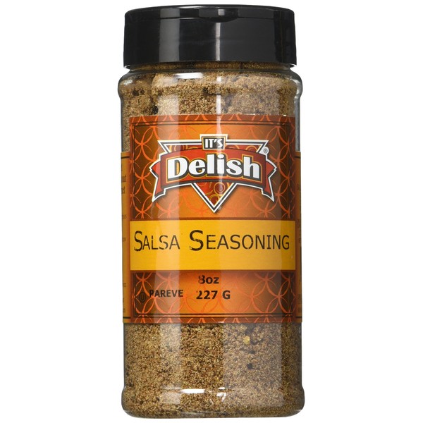 Salsa Seasoning by Its Delish, 8 Oz. Medium Jar