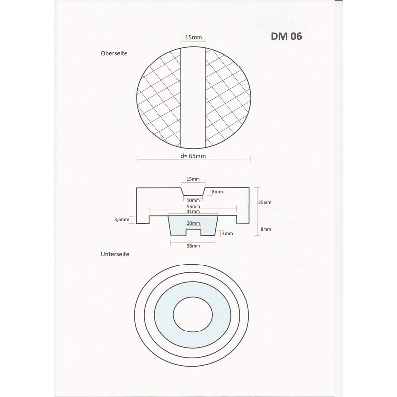 Rubber Pad in 41 Designs for Car Jack or Lifting