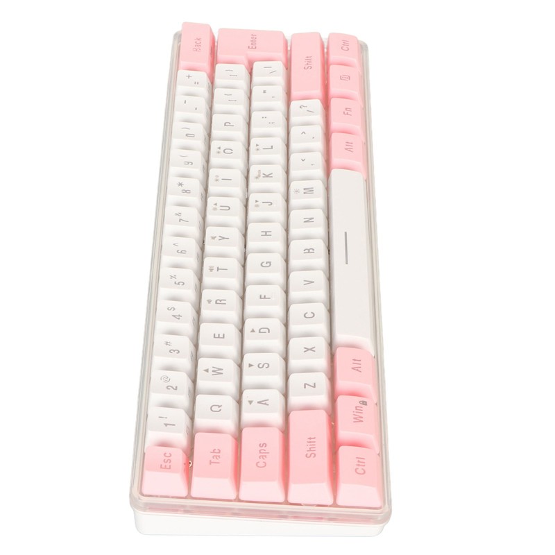 60% Wired Gaming Keyboard RGB Mini Keyboard Imitated Mechanical Technique