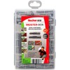 fischer Meister-Box UX/UX R, Dowel Set with 110 Pieces, Universal